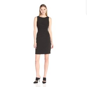 Ivanka Trump Sunburst Sleeveless Dress